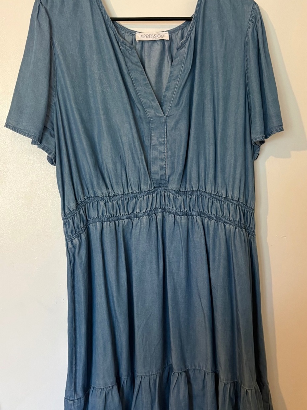 Denim dress
